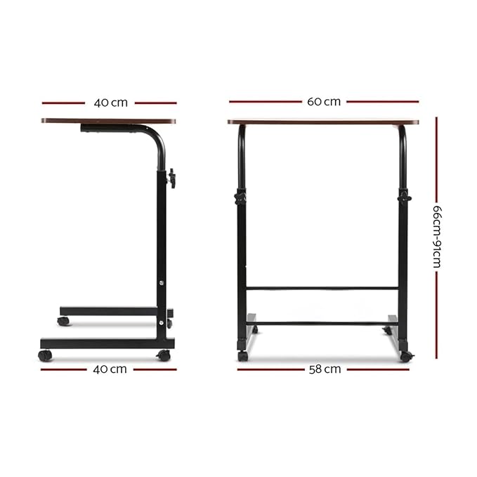 Multi-Purpose Sofa Side Height-Adjustable Laptop Table