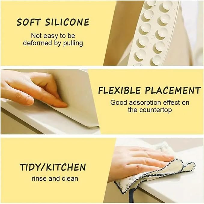 Kitchen Sink Backsplash Guard | silicone Splash Guard for Kitchen