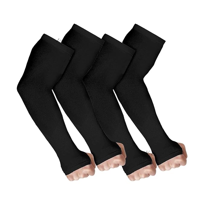 V.E UV Sun Protection Arm Sleeves for Men & Women