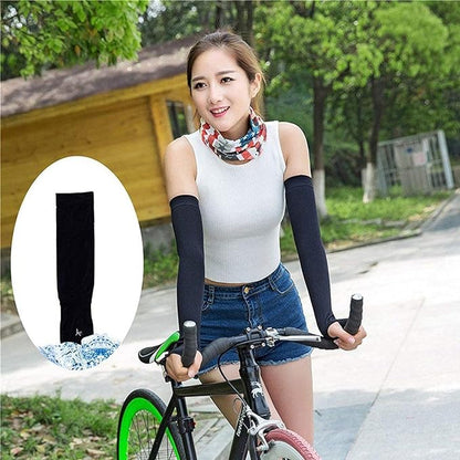 V.E UV Sun Protection Arm Sleeves for Men & Women